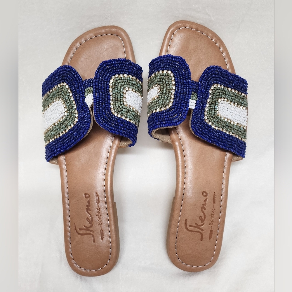 Skemo Cabo Beaded Slide Size 6